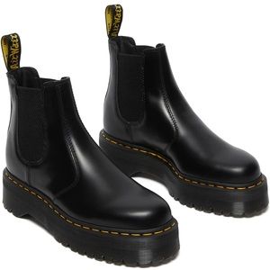 ONLY WORN ONCE Platform Dr. Martens Unisex-Adult 2976 Quad Chelsea Boot